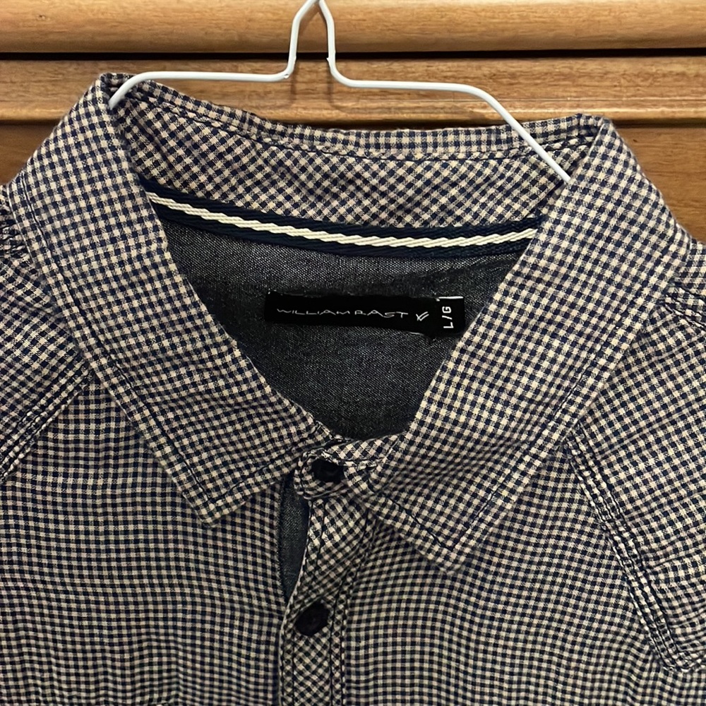 William Rast Large soft Cotton Button Down - Picture 2 of 4